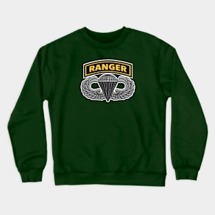 Army Ranger with Jump Wings Crewneck Sweatshirt